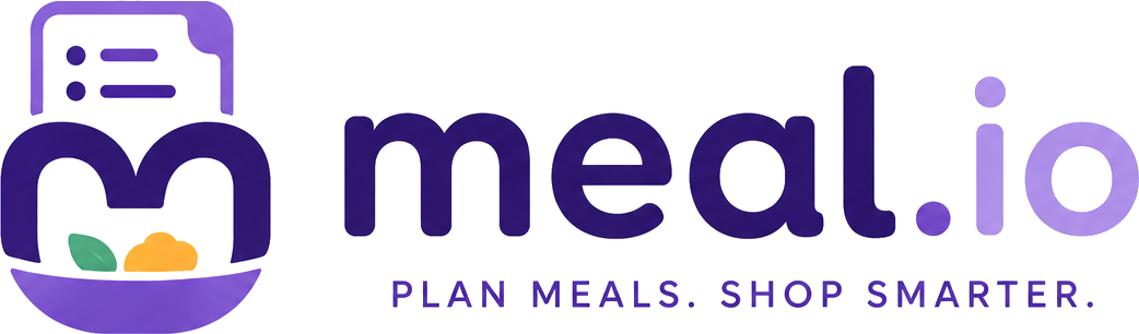 meal.io — plan meals, shop smarter